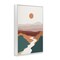 Stupell Industries Natural Mountain Valley Framed Giclee Wall Art Design by Omar Escalante
